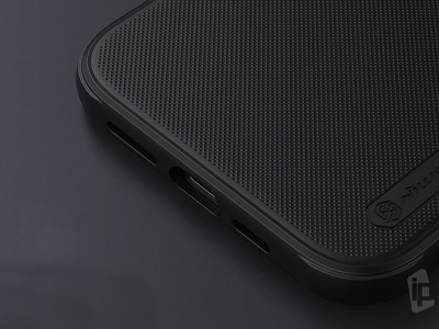 Exclusive SHIELD (ierny) - Luxusn ochrann kryt (obal) pre iPhone 12 / iPhone 12 Pro