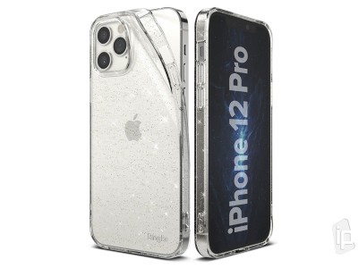 RINGKE Ultra Slim Air Glitter (ry) - Ochrann kryt pre iPhone 12 / iPhone 12 Pro