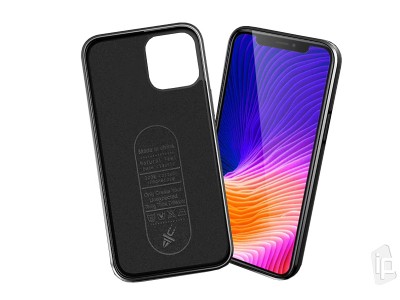 Silicone Magnet Cover (modr�) - Ochrann� obal so zabudovan�m magnetom pre iPhone 12 mini