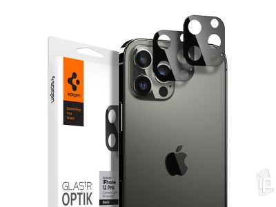 SPIGEN GLAStR Optik - 2x Tvrden ochrann sklo na zadn kameru pre iPhone 12 Pro