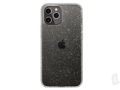 Spigen Liquid Crystal Glitter (ir) - Luxusn ochrann kryt na iPhone 12 / iPhone 12 Pro
