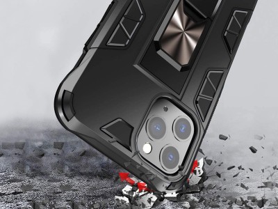 Tactical Armor Defender (modr) - Odoln kryt (obal) pre iPhone 12 / iPhone 12 Pro