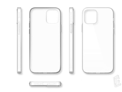 Ochranný kryt (obal) TPU Ultra Clear (číry) na Apple iPhone 12 / iPhone 12 Pro