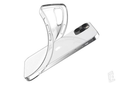 Ochranný kryt (obal) TPU Ultra Slim Clear (číry) na iPhone 12 / iPhone 12 Pro