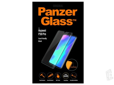 PanzerGlass Case Friendly Black (ierne) - Tvrden ochrann sklo na displej na iPhone 12 mini
