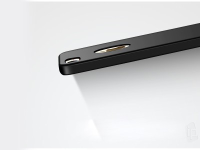 Slim Line Elitte (erven) - Plastov ochrann kryt (obal) na Apple iPhone 5S