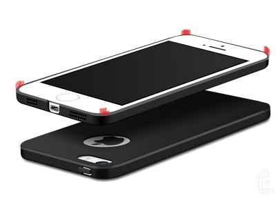 Slim Line Elitte (erven) - Plastov ochrann kryt (obal) na Apple iPhone 5S