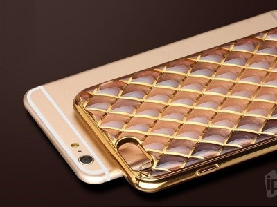 Glitter Diamond Series (zlat) - Luxusn ochrann kryt (obal) na Apple iPhone 6 / 6S **VPREDAJ!!