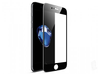 MyScreen Full Glue Edge Tempered Glass (ierne) - Tvrden sklo na displej pre Apple iPhone 7 / iPhone 8 / iPhone SE 2020
