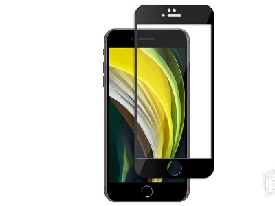 3D Full Glue Tempered Glass (čierne) - Temperované ochranné sklo na celý displej pre Apple iPhone 6S / 7 / 8/ SE 2020 **AKCIA!!