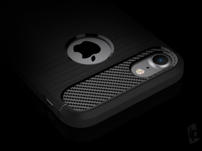 Fiber Armor Defender Black (ern) - odoln ochrann kryt (obal) na Apple iPhone 7