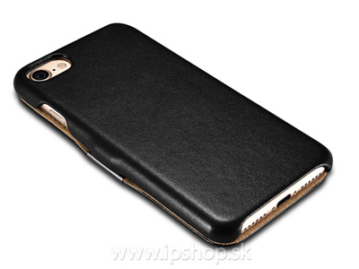 Vintage Slim Leather Book - Luxusn pouzdro z prav ke pre Apple iPhone 7 / 8 / SE 2020 (ern)