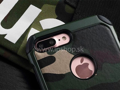 Apple iPhone 7 Plus (5.5") Camo Series Brown - odoln outdoorov ochrann kryt hnd **AKCIA!!