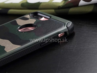 Apple iPhone 7 Plus (5.5") Camo Series Brown - odoln outdoorov ochrann kryt hnd **AKCIA!!