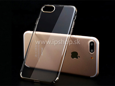 Ochrann kryt (obal) Baseus Shining TPU Bumper Rose Gold (rov) na Apple iPhone 7 / iPhone 8 / iPhone SE 2020 (4.7")