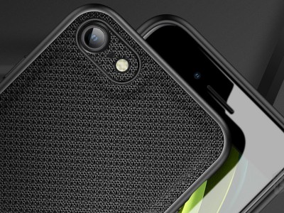 Fino Nylon Shield (khaki zelen) - Ochrann kryt (obal) pre Apple iPhone SE 2020 / 7 / 8