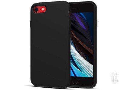 Ochrann kryt (obal) TPU Black (ierny) na Apple iPhone 7 / 8 / SE 2020 / SE 2022