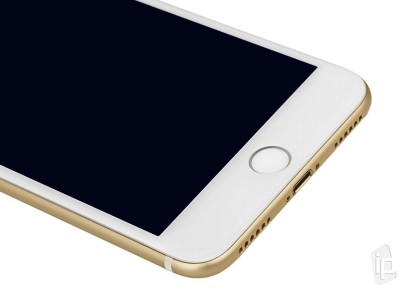 2.5D Full Glue Tempered Glass (biele) - Tvrden sklo na displej na Apple iPhone SE 2020