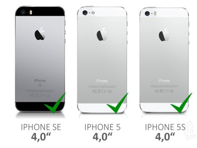 Slim Frosted Cover (erven) - Ochrann obal na Apple iPhone 5S / iPhone SE