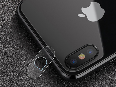 iPhone X Camera Glass - tvrzen sklo na zadn kameru pro Apple iPhone X / XS - 2 ks v balen