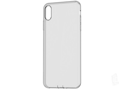BASEUS Ultra Slim TPU (ed) - Ochrann kryt (obal) na Apple iPhone XS s krytkou proti prachu **VPREDAJ!!