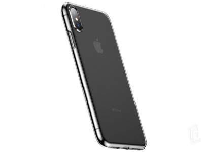 BASEUS Ultra Slim TPU (ry) - Ochrann kryt (obal) na Apple iPhone XS Max