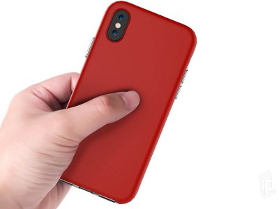 Dual Shield Red (erven) - Ochrann kryt (obal) pre Apple iPhone X / XS **AKCIA!!