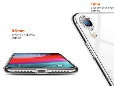 Ochrann kryt (obal) Ultra Slim TPU Clear (ry) na Apple iPhone XR