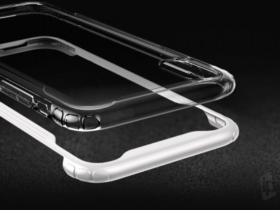 Baseus Shockproof Defender (ierny) - Odoln ochrann kryt (obal) na Apple iPhone X / XS