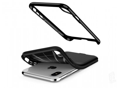 Spigen Neo Hybrid Jet Black (ierny) - Luxusn ochrann kryt (obal) na Apple iPhone XS Max **AKCIA!!