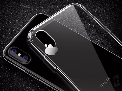 Rock Bumper Clear (ry) - Plastov ochrann kryt (obal) na Apple iPhone XS Max **AKCIA!!