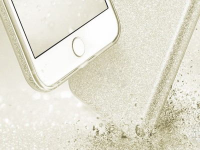 TPU Glitter Case (zlat�) - Ochrann� glitrovan� kryt (obal) pre Apple iPhone 6 Plus **AKCIA!!