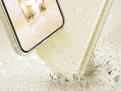 TPU Glitter Case (zlat) - Ochrann glitrovan kryt (obal) pre Apple iPhone 11 Pro Max **AKCIA!!