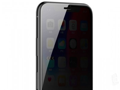 Baseus Privacy 3D Glass -2x Tvrden "Anti Spy" ochrann sklo na cel displej pre Apple iPhone 11 Pro Max / XS Max