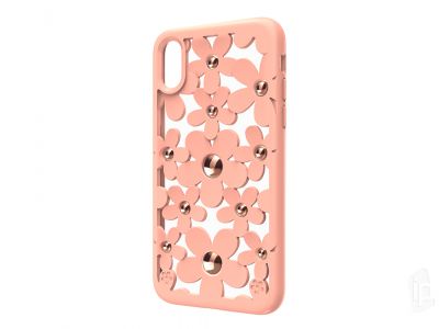 SwitchEasy Fleur Pink (ruov) - Luxusn TPU kryt (obal) na Apple iPhone XS Max **VPREDAJ!!