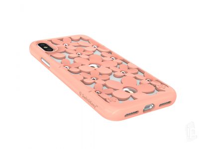 SwitchEasy Fleur Pink (rov) - Luxusn TPU kryt (obal) na Apple iPhone XS Max **VPREDAJ!!