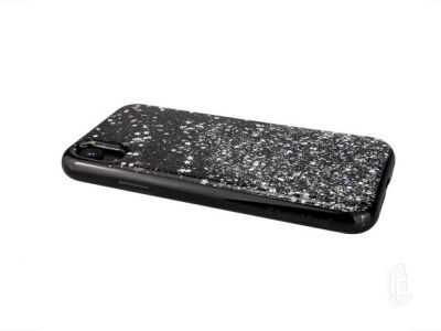 SwitchEasy Starfield Black (ierny) - Trblietav ochrann obal (kryt) pre Apple iPhone XR **VPREDAJ!!