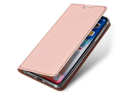 Luxusn Slim Fit puzdro Rose Pink (ruov) pre iPhone XS Max