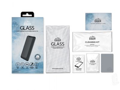 EIGER Glass (ir) - Temperovan ochrann sklo na displej pro Apple iPhone XR / iPhone 11