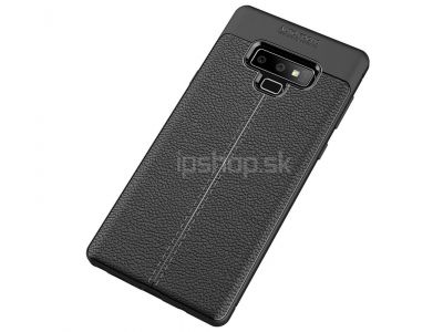 Leather Armor Grey (ed) - luxusn ochrann kryt (obal) na Samsung Galaxy Note 9