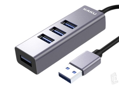 KAKU USB HUB (rozbočovač) 4x USB 3.0 portami, dĺžka kábla 15cm **AKCIA!!