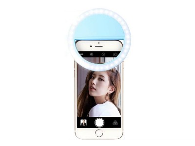 LED Selfie Ring Light  Pripnacie LED svetlo na selfie fotografie pre smartfn