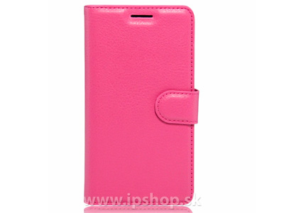 Pouzdro EMBOSS Stand Wallet Pink (rov) pro Lenovo K6
