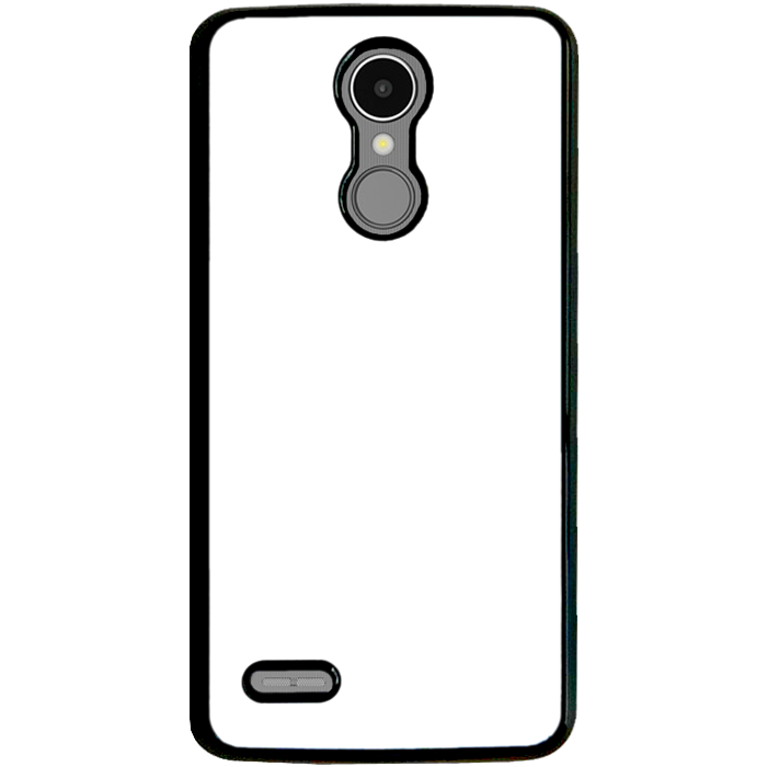 Kryt (obal) s potiskem (vlastní fotkou) s černým plastovým okrajem pro LG K10 2017 Dual SIM