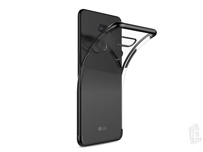 Glitter Series Black (ierny) - Ochrann kryt (obal) na LG K40S