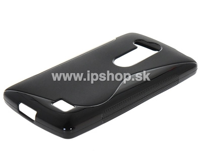 Ochrann� gelov� kryt (obal) Black Wave (�ierny) na LG D290n L Fino / LG D295n L Fino Dual SIM **V�PREDAJ!!