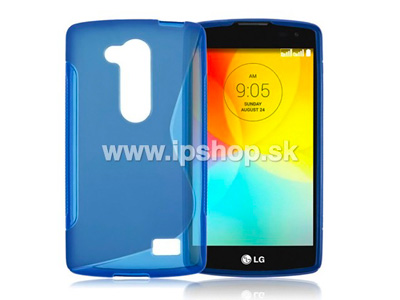Ochrann� gelov� kryt (obal) Blue Wave (modr�) na LG D290n L Fino / LG D295n L Fino Dual SIM **V�PREDAJ!!