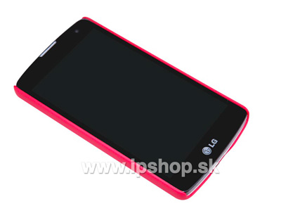LG D290n L Fino / LG D295n L Fino Dual SIM Exclusive SHIELD Red - luxusn� ochrann� kryt (obal) �erven� + f�lia na displej **AKCIA!!