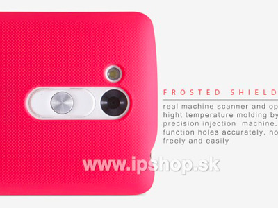 LG D290n L Fino / LG D295n L Fino Dual SIM Exclusive SHIELD Red - luxusn� ochrann� kryt (obal) �erven� + f�lia na displej **AKCIA!!