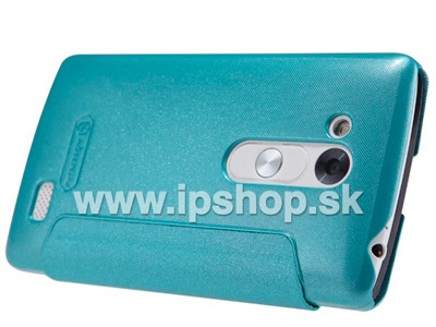 Window Side Flip pouzdro pro LG D290n L Fino / LG D295n L Fino Dual SIM b�l� **AKCE!!